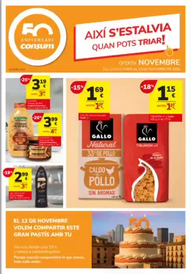 Catálogo Consum (válido hasta el 19-11)