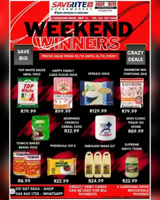 Saverite catalogue (valid until 26-10)