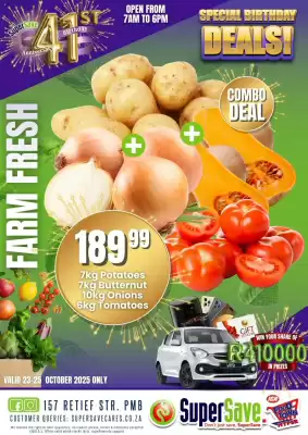 Super Save catalogue (valid until 25-10)