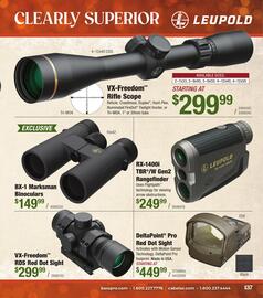 Cabela's weekly ad Page 137