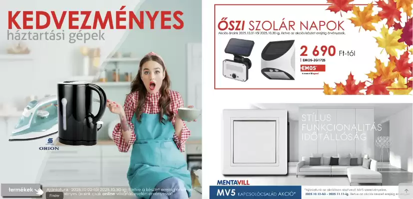 Mentavill katalógus (érvényes eddig: 11-11)