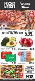 Fresh St Market flyer Page 1