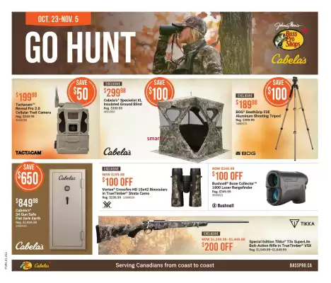 Bass Pro flyer (valid until 5-11)
