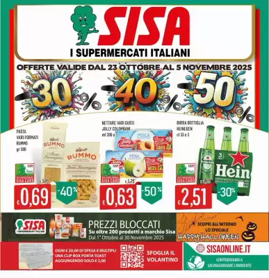 Volantino Sisa (valido fino al 5-11)