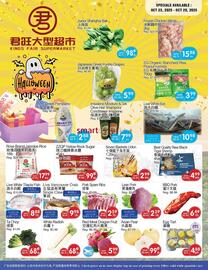 Kings Fair Supermarket flyer Page 1