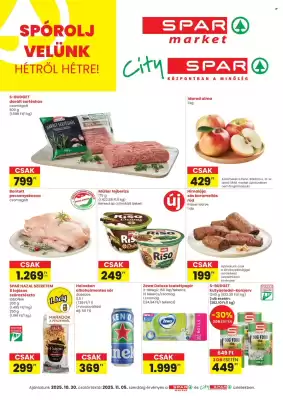 Spar Market akciós újság