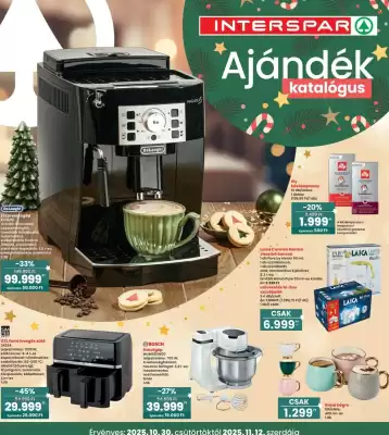 Interspar akciós újság (érvényes eddig: 12-11)