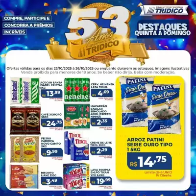 Catálogo Supermercados Tridico (válido até 29-10)