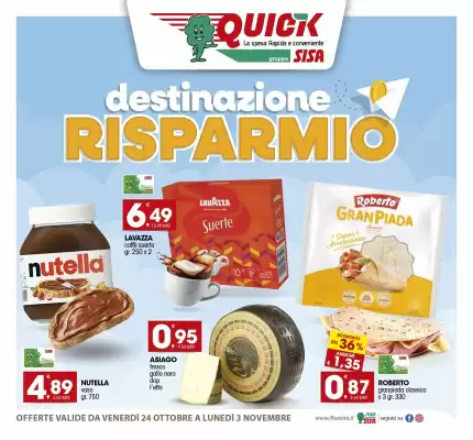 Volantino Quick Sisa (valido fino al 3-11)