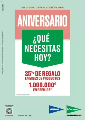 Catálogo Hipercor (válido hasta el 5-11)