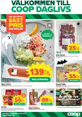 Coop Daglivs reklamblad