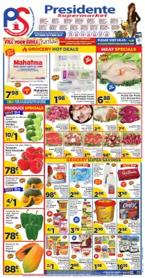 Presidente weekly ad (valid until 28-10)