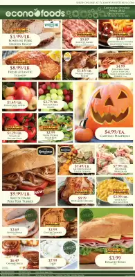 Econofoods weekly ad (valid until 25-10)