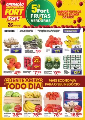 Tabloide Fort Atacadista (válido até 23-10)
