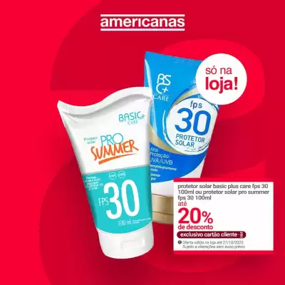 Encarte Lojas Americanas (válido até 27-10)