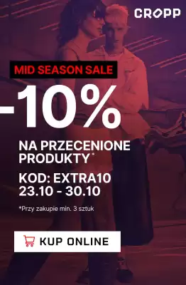 Cropp gazetka (ważność do 30-10)