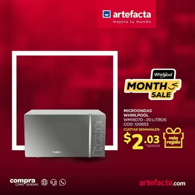 Catálogo Artefacta (válido hasta 6-11)