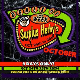 Surplus Herby's flyer week 43 Page 1
