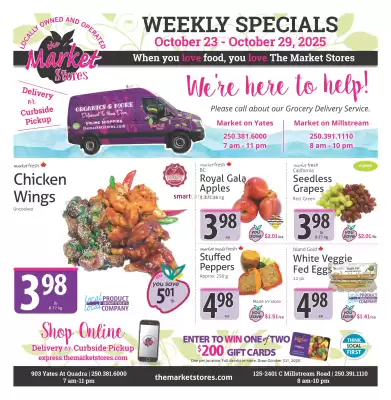 The Market Stores flyer (valid until 29-10)