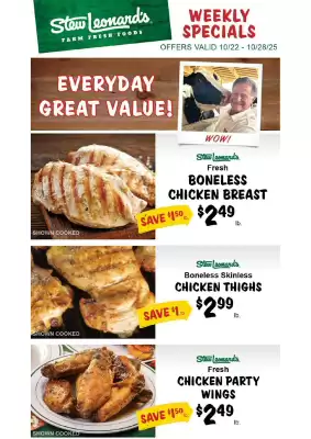 Stew Leonard's flyer (valid until 28-10)