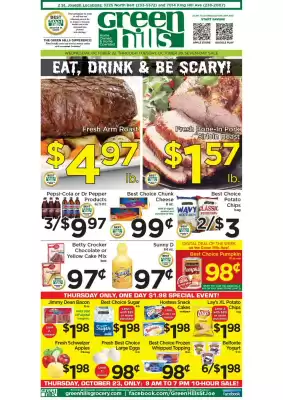 Green Hills Grocery weekly ad (valid until 28-10)