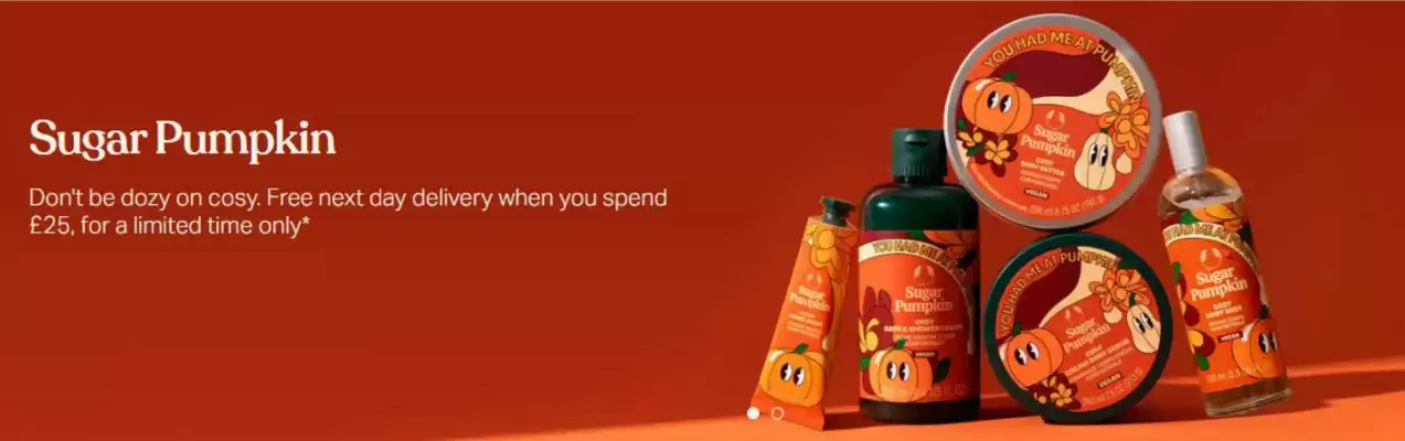 The Body Shop leaflet (valid until 25-10)