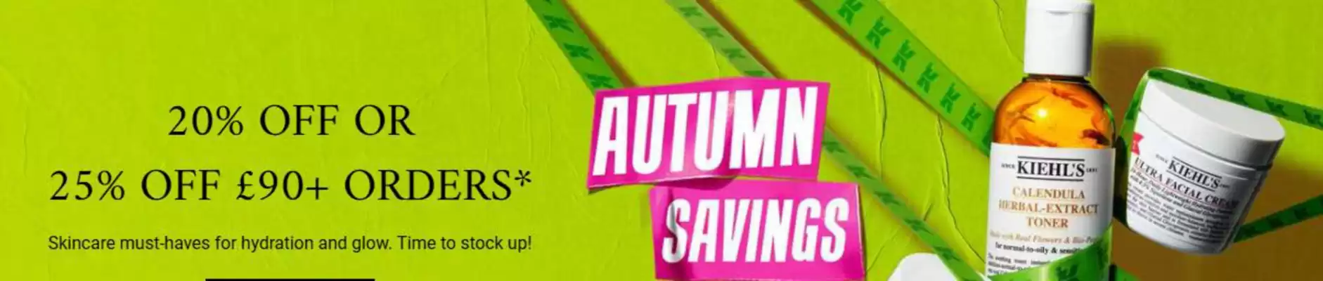 Kiehl's leaflet (valid until 26-10)