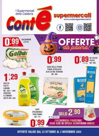Volantino Conté Supermercati Pagina 1