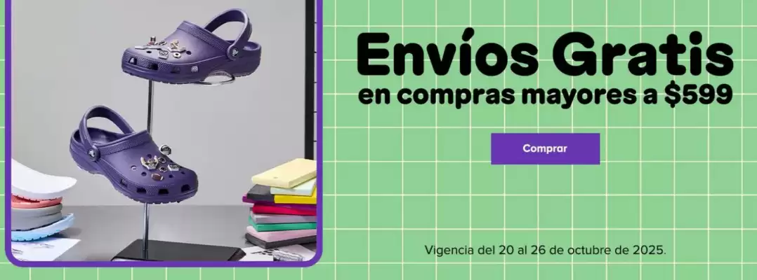 Catálogo Crocs (válido hasta 26-10)