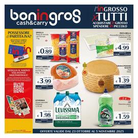 Volantino Boningros Cash and Carry Pagina 1