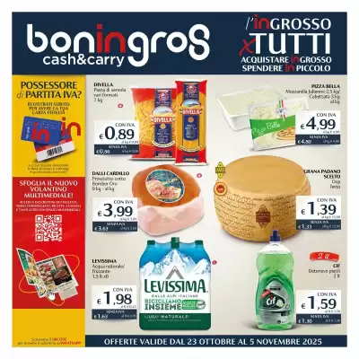Volantino Boningros Cash and Carry (valido fino al 5-11)