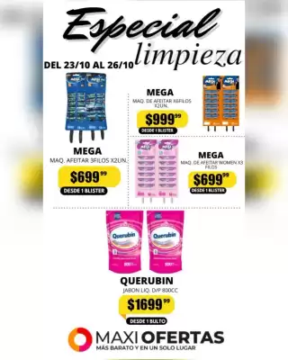 Catálogo Maxi Ofertas (válido hasta 26-10)