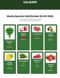 H&W Produce flyer week 43 Page 1