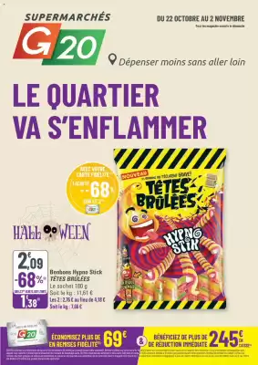 Catalogue G20 (valable jusqu'au 2-11)