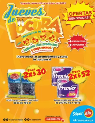 Folleto Super Aki (válido hasta 23-10)
