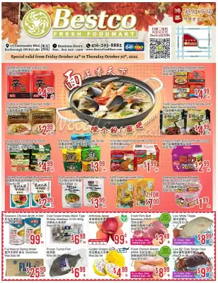 Bestco Food Mart flyer (valid until 30-10)