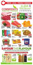 Commisso's Fresh Foods flyer week 43 Page 1