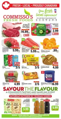 Commisso's Fresh Foods flyer (valid until 30-10)