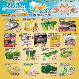 Sunny Food Mart flyer week 43 Page 1