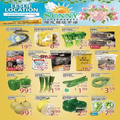 Sunny Food Mart flyer (valid until 30-10)