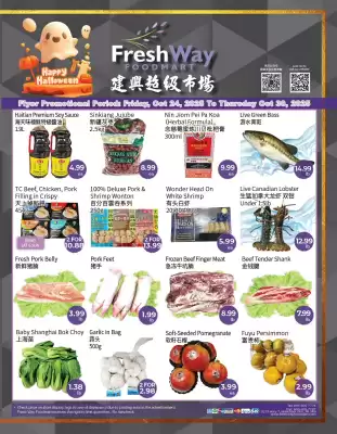 FreshWay Foodmart flyer (valid until 30-10)