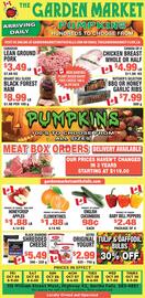 The Garden Market flyer week 43 Page 1