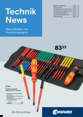 Conrad Katalog (gültig bis 31-12)