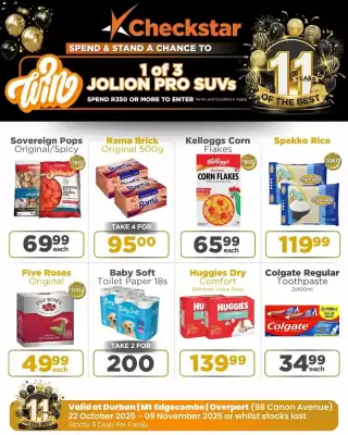 Check Star catalogue (valid until 9-11)