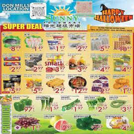 Sunny Food Mart flyer week 43 Page 1