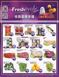 FreshPro Foodmart flyer week 43 Page 1