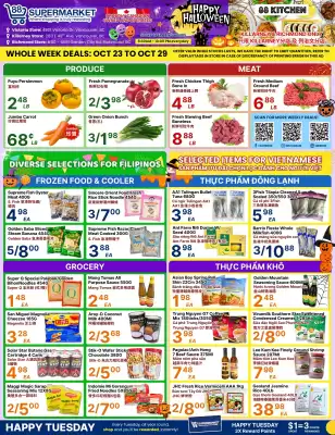 88 Supermarket flyer (valid until 29-10)