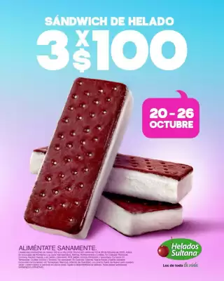 Catálogo Helados Sultana (válido hasta 26-10)