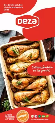 Folleto Supermercados Deza (válido hasta el 6-11)