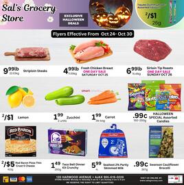 Sal's Grocery flyer week 43 Page 1